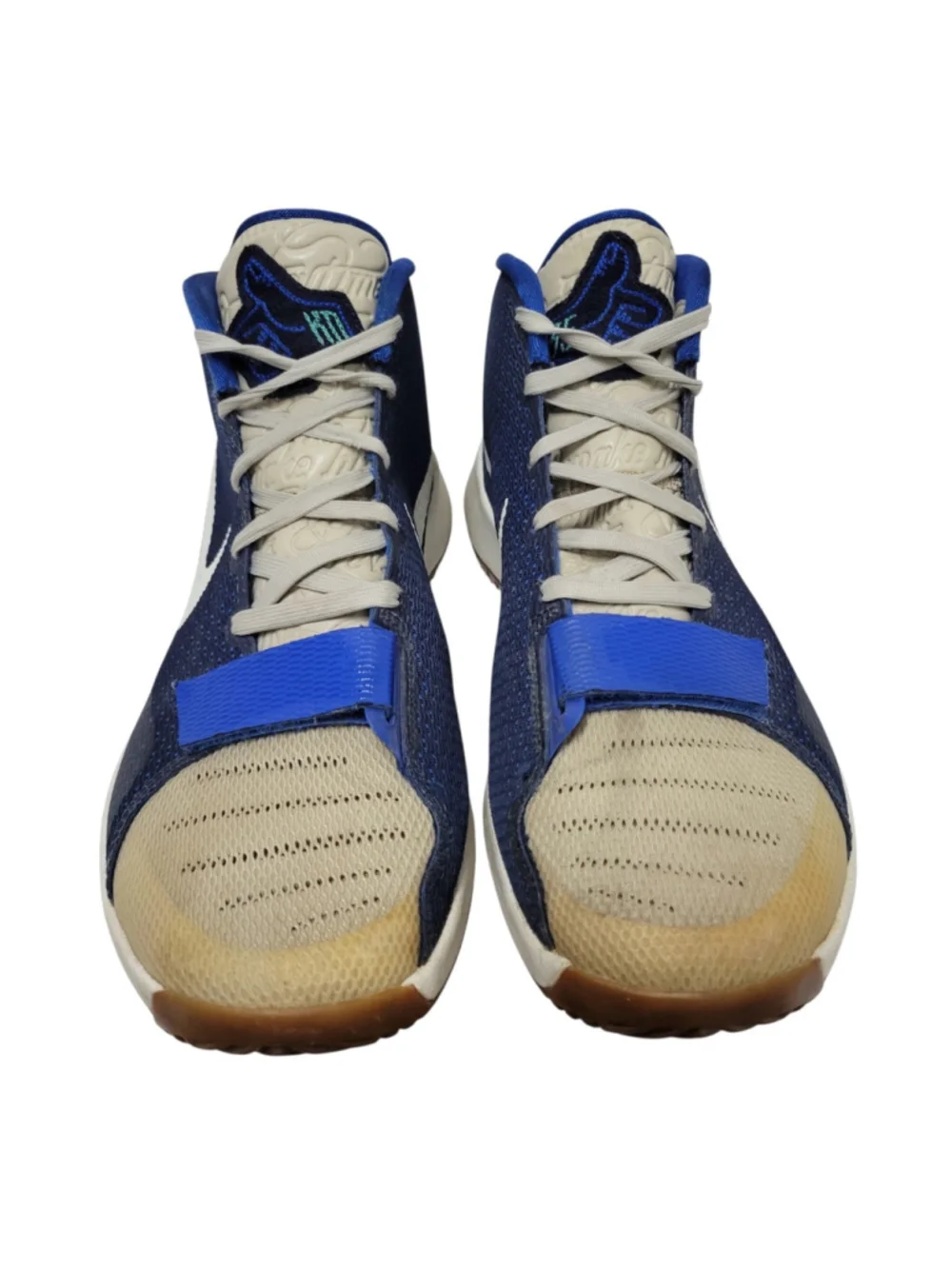 Nike Men's KD Trey 5 Basketball High-Top Blue Shoes #812558-442 Lace-Up Size 12